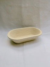 Load image into Gallery viewer, Long Plain Oval Proving Banneton Basket 500g - Upper Internal Dimensions 23cm x 12cm (compressed wood pulp)