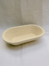 Load image into Gallery viewer, Long Plain Oval Proving Banneton Basket 500g - Upper Internal Dimensions 23cm x 12cm (compressed wood pulp)