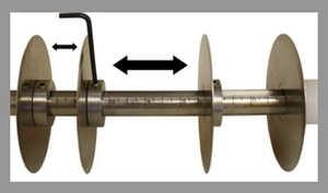 Adjustable Roller Cutter - 6 blades 45.7cm - (18")