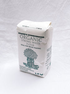 Organic Stoneground Strong White Flour 1.5kg