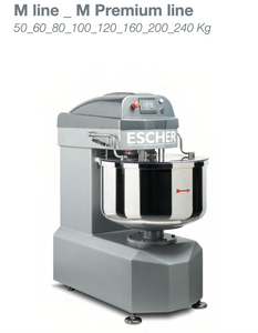 Spiral Mixers for stiffer doughs - (ENQUIRE FOR QUOTATION)