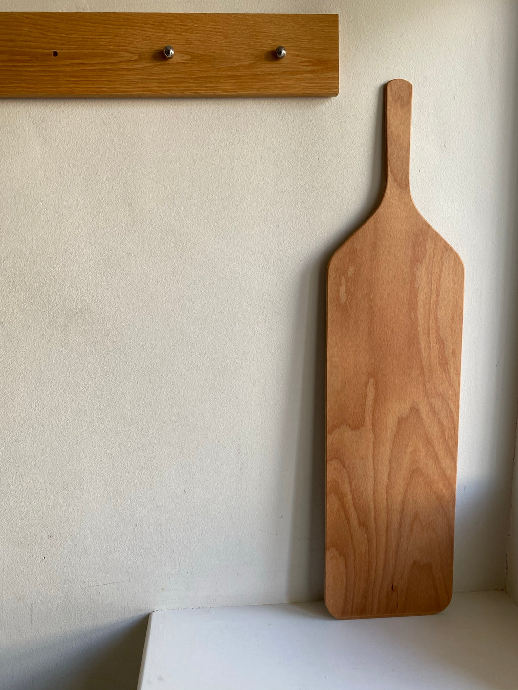 Rectangular Wood Peel with handle 100cm x 25cm